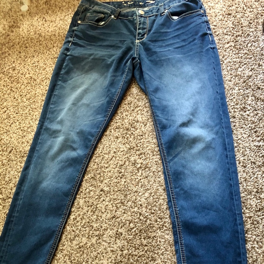 These skinny jeans make you look like a snack.